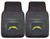 Los Angeles Chargers Car Mats Heavy Duty 2 Piece Vinyl Special Order