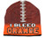 Beanie I Bleed Style Sublimated Football Orange Design