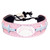 Los Angeles Chargers Bracelet Pink Football CO