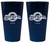 Milwaukee Brewers Glass Pint Lusterware Style Set of 2 Special Order