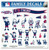 Minnesota Twins Decal 11x11 Family Sheet Special Order