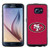 San Francisco 49ers Phone Case Team Color Football Pebble Grain Feel Samsung Galaxy S6 CO