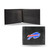 Buffalo Bills Wallet Billfold Leather Embroidered Black Special Order