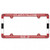 Atlanta Falcons License Plate Frame Plastic Full Color Style