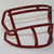Face Mask Riddell Replica Mini Speed Style Maroon
