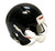 Helmet Riddell Blank Replica Mini Speed Style Black with White Parts