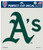 Oakland Athletics Decal 8x8 Perfect Cut Color