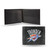 Oklahoma City Thunder Wallet Billfold Leather Embroidered Black