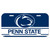Penn State Nittany Lions License Plate Plastic