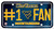 West Virginia Mountaineers License Plate #1 Fan
