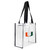 Miami Hurricanes Tote Clear Square Stadium Special Order