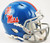 Mississippi Rebels Helmet Riddell Replica Mini Speed Style Powder Blue Special Order