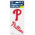 Philadelphia Phillies Decal 4x4 Perfect Cut Set of 2 Special Order