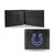 Indianapolis Colts Wallet Billfold Leather Embroidered Black