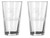 These pint glasses are perfect for game day parties or as a gift. It is decorated with a colored team logo and a frost pattern. Holds 16 fluid ounces. Set of 2. Made By Logo Brands.