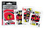 Set includes 52 playing cards and 2 jokers. Card size is 3.5 x 2.5 inch. All face cards and jokers have individualized team designs. Ace of Spades has special wood cut football design. Made by MasterPieces Puzzles.