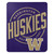 Washington Huskies Blanket 50x60 Fleece Campaign Design