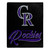 Colorado Rockies Blanket 50x60 Raschel Signature Design