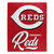 Cincinnati Reds Blanket 50x60 Raschel Signature Design