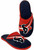 Houston Texans Slipper - Big Logo Stripe - (1 Pair) - M