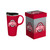 Ohio State Buckeyes Drink 17oz Travel Latte Boxed