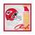 Kansas City Chiefs Sign Wood 10x10 Album Retro Design