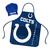 Indianapolis Colts Chef Hat and Apron Set