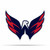 Washington Capitals Pennant Shape Cut Logo Design