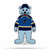 St. Louis Blues Pennant Shape Cut Mascot Design
