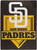 San Diego Padres Blanket 60x80 Raschel Home Plate Design
