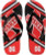 Nebraska Cornhuskers Flip Flop Unisex Big Logo - (1 Pair) - M