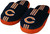 Chicago Bears Slipper - Youth 8-16 Size 5-6 Stripe - (1 Pair) - L