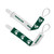 Michigan State Spartans Pacifier Clips 2 Pack