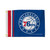 Philadelphia 76ers Flag 12x17 Striped Utility