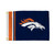 Denver Broncos Flag 12x17 Striped Utility