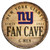 New York Giants Sign Wood 14 Inch Round Barrel Top Design