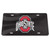 Ohio State Buckeyes License Plate Acrylic Black