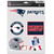 New England Patriots Decal Multi Use Fan 6 Pack