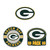 Green Bay Packers Enamel Pin Set 3 Piece