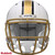 New Orleans Saints Helmet Riddell Authentic Full Size Speed Style On-Field Alternate 2025