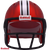 Indiana Hoosiers Helmet Riddell Pocket Pro Speed Style
