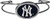 New York Yankees Bracelet Double Bar Cuff