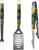 Oakland Athletics Utensil Set Grilling BBQ Stainless Steel 3 Piece