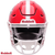 Georgia Bulldogs Helmet Riddell Replica Mid-Size MIDI SpeedFlex Style