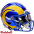 Los Angeles Rams Helmet Riddell Replica Mid-Size MIDI SpeedFlex Style