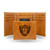 Las Vegas Raiders Wallet Trifold Laser Engraved