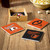 Baltimore Orioles Coaster Set 4 Piece with Wood Caddy