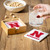 Nebraska Cornhuskers Coaster Set 4 Piece with Wood Caddy