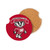 Wisconsin Badgers Car Coaster Set 2 Pack