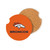 Denver Broncos Car Coaster Set 2 Pack